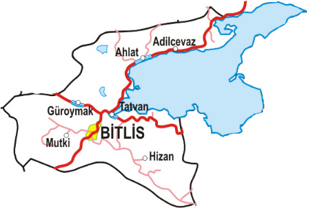 Bitlis Haritas